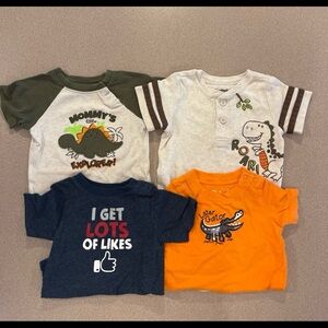 Kids Dinosaur and Alligator Themed bodysuits 18 months